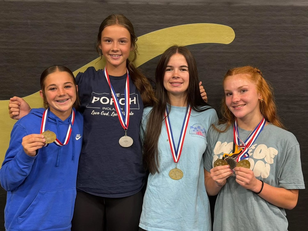 Inola 8th Girls Track
