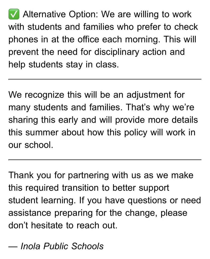No  Cell Bell to Bell Alternatives