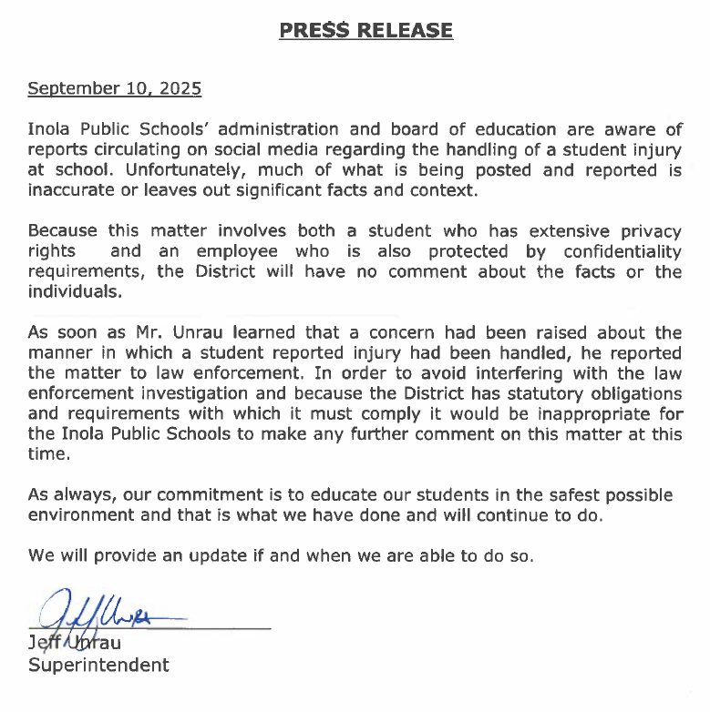 Press Release 09.10.25