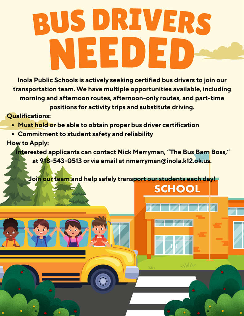 Bus Drivers Needed