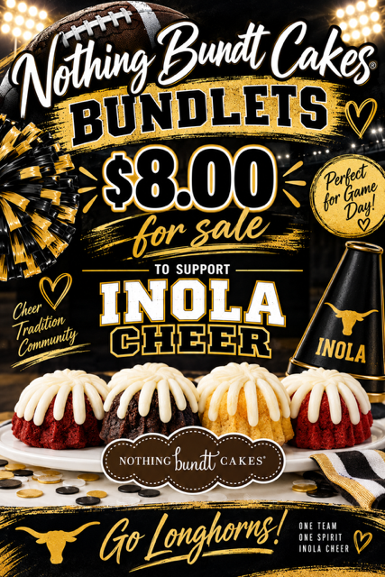 Cheer Bundt Cakes