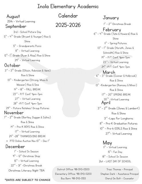 Elementary Dates