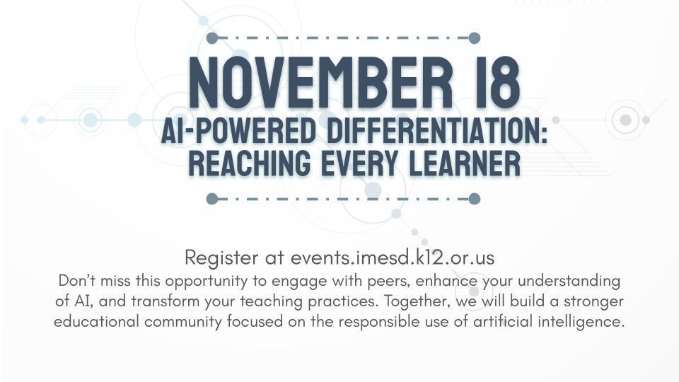 A visual flier of the tech talk event