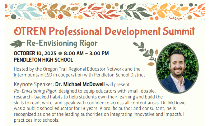 OTREN Professional Development Summit: Re Envisioning Vigor