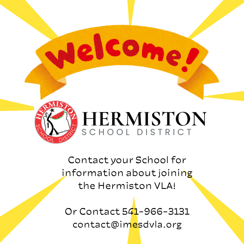 Hermiston School District, Welcome