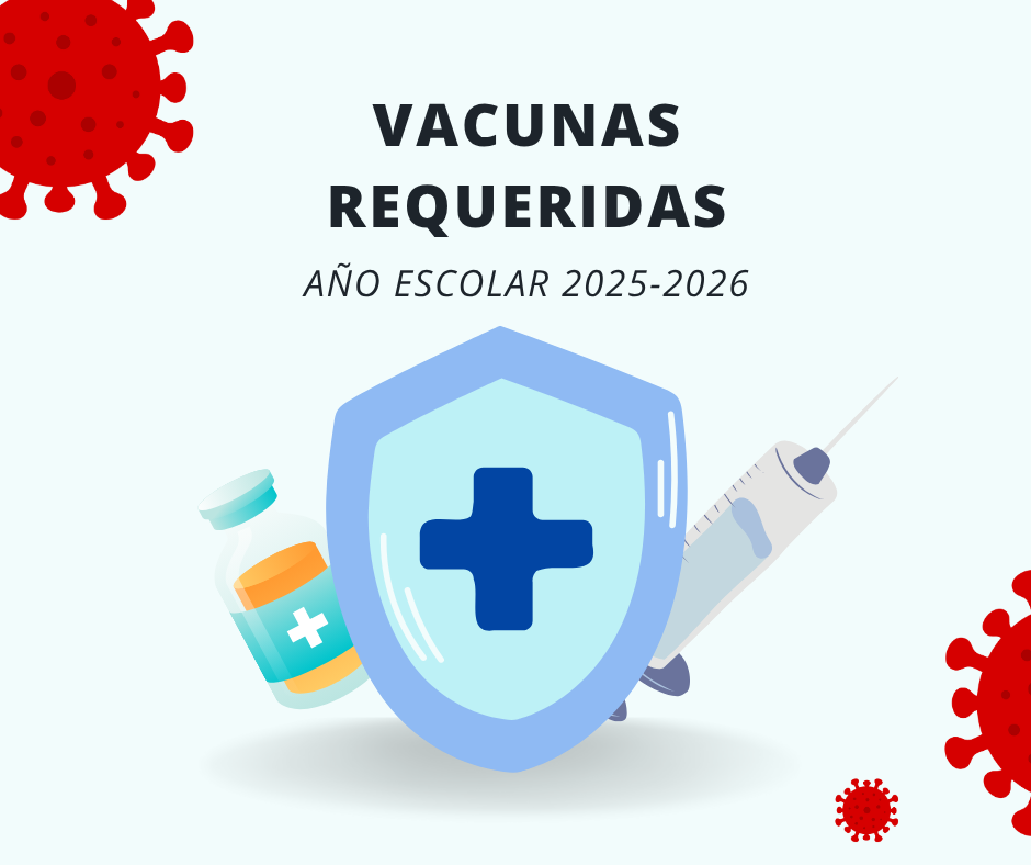 Vacunas requeridas 2025-2026
