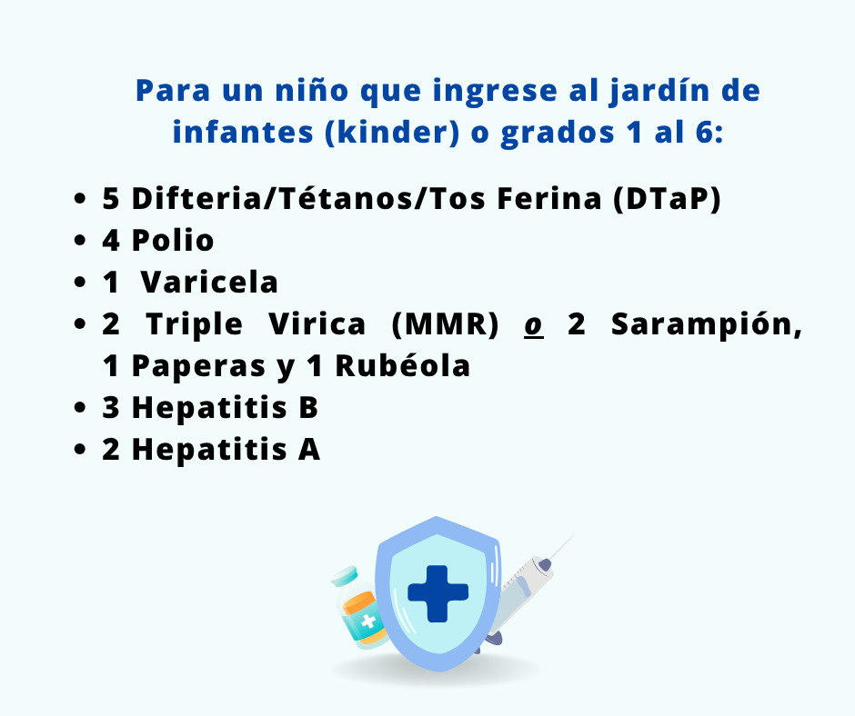 Kinder and grades 1-6