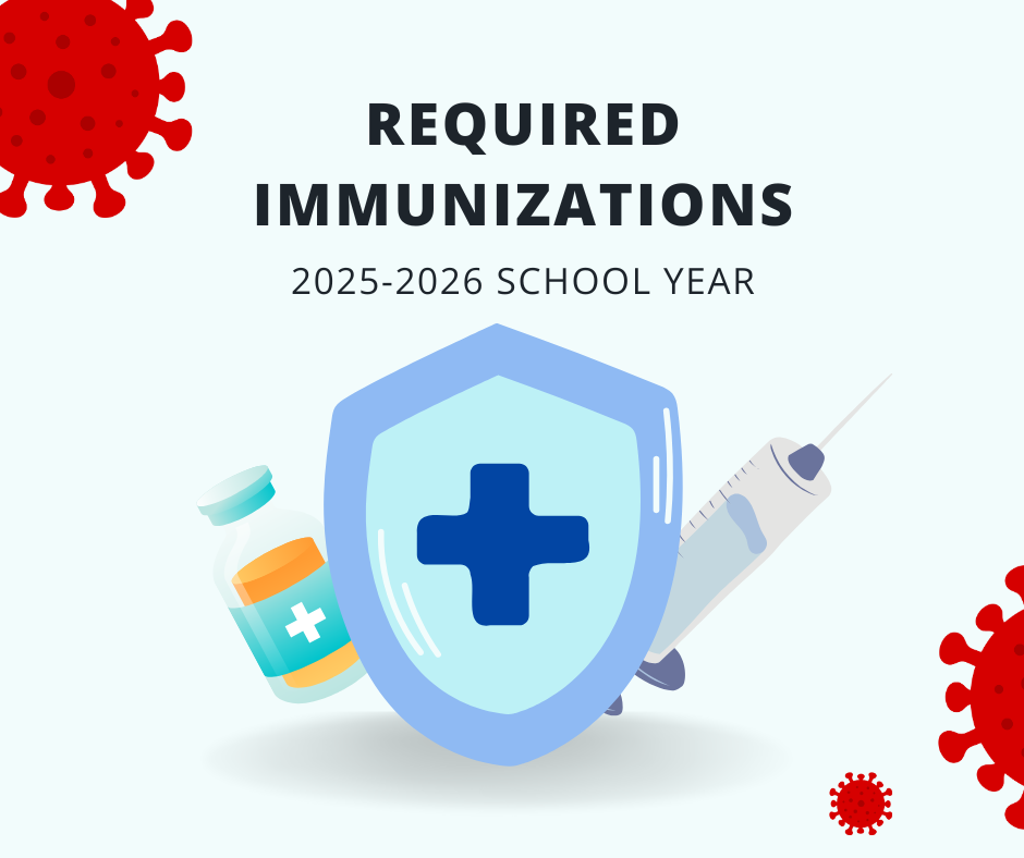 Required Immunizations 2025-2026