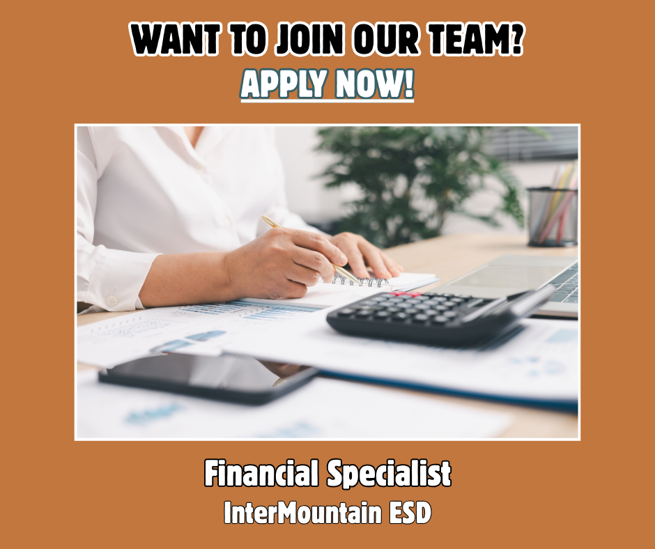 Join our IMESD Team:  Financial Specialist