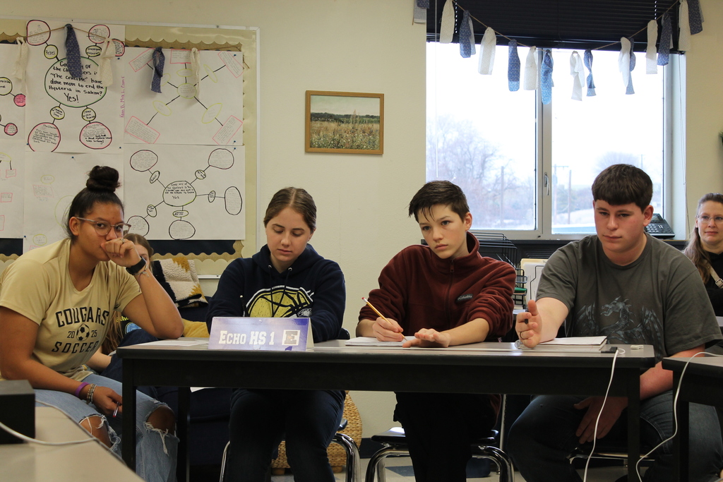 Students compete in oral test rounds