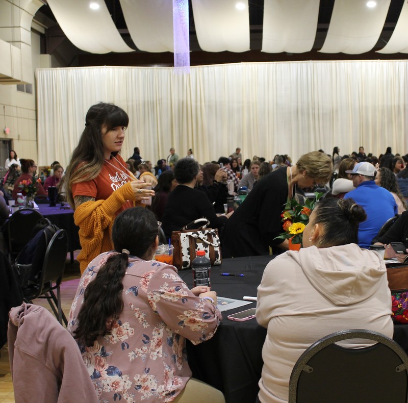 Speaking with table 