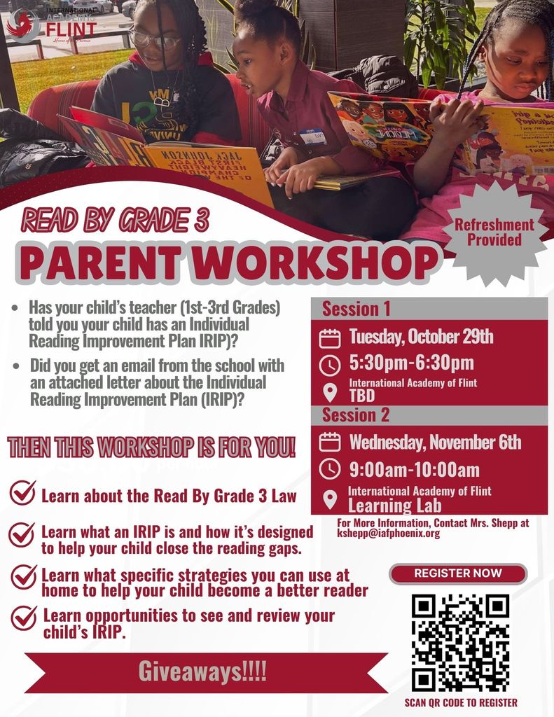 Read by Grade 3 Parent Workshop