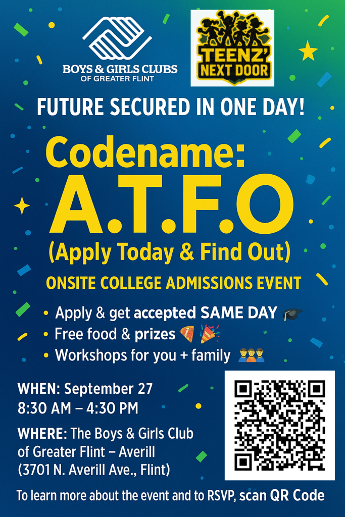 September 27 Onsite Admissions Event