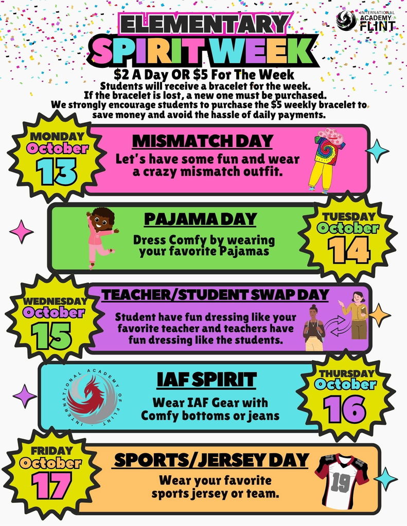 Elementary Spirit Week