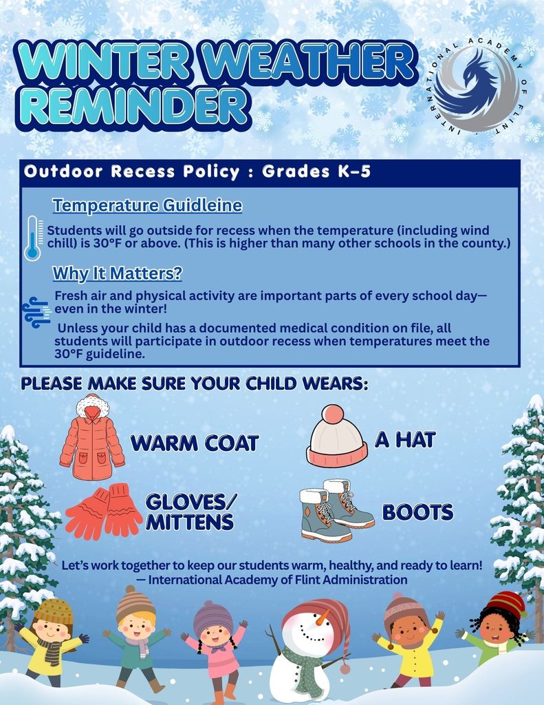Winter Weather Reminder