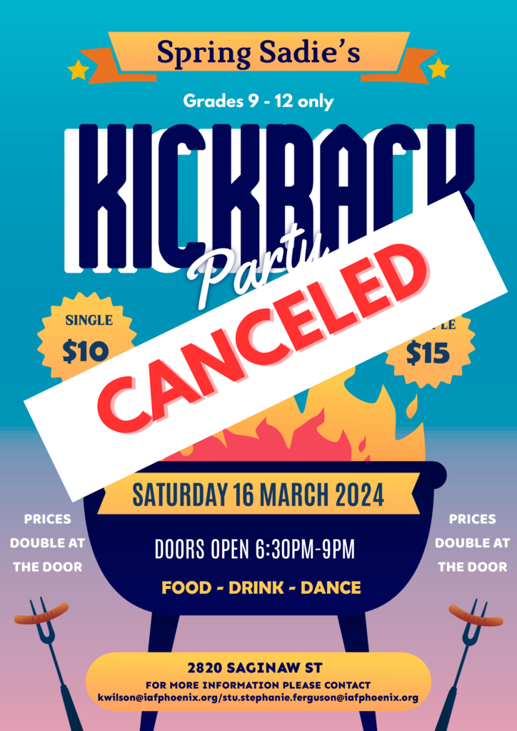 Sadies Dance Canceled