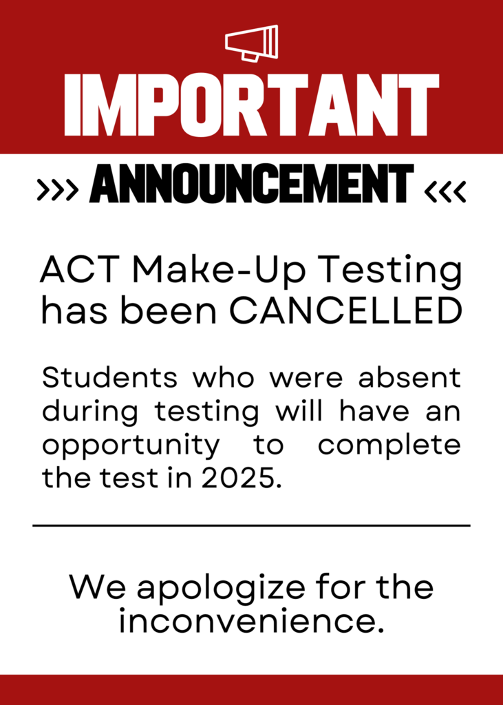 ACT Make Up Testing
