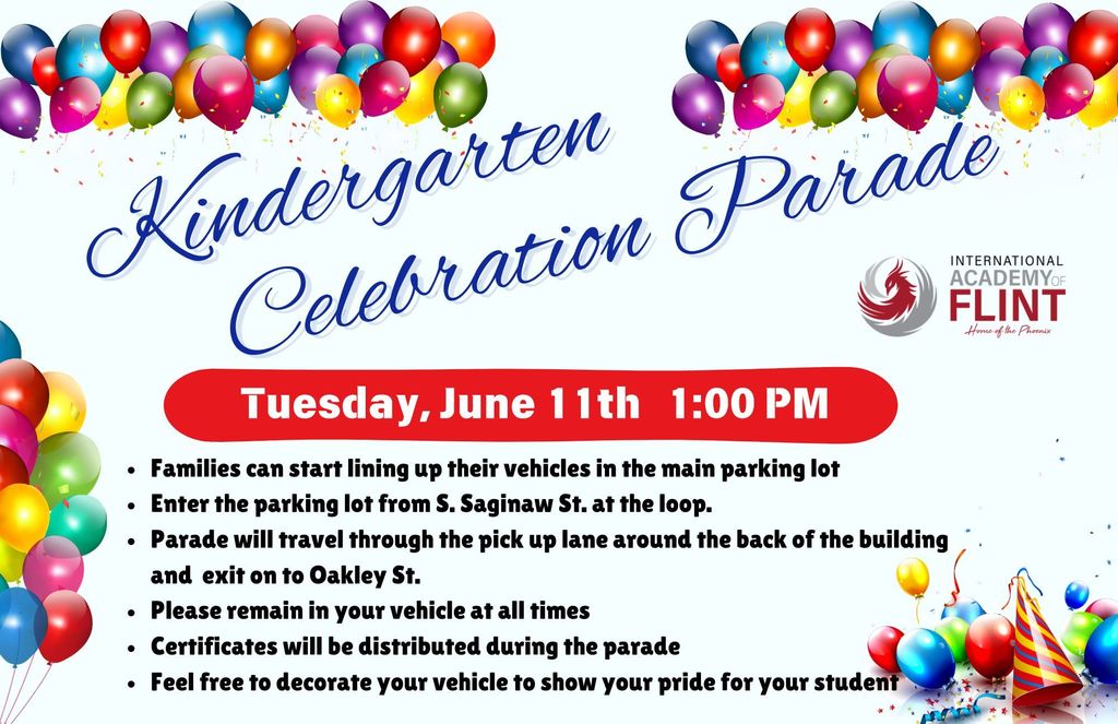 Kindergarten Celebration Parade