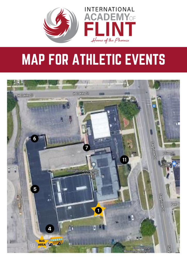 Map for Visiting Teams