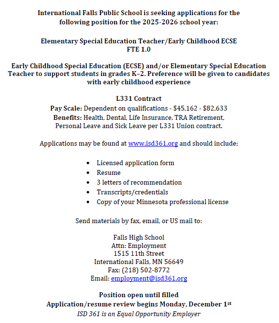 FES Ele SpEd ECSE 11.18.25