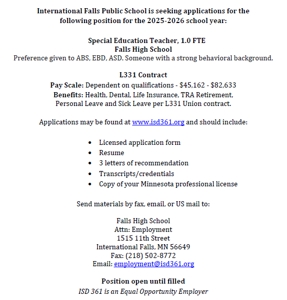 FHS SpEd Teacher 11.21.25