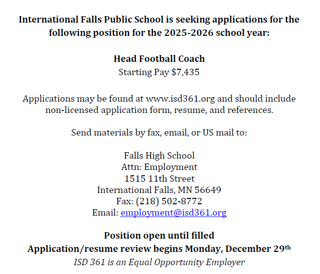 Head Football Coach