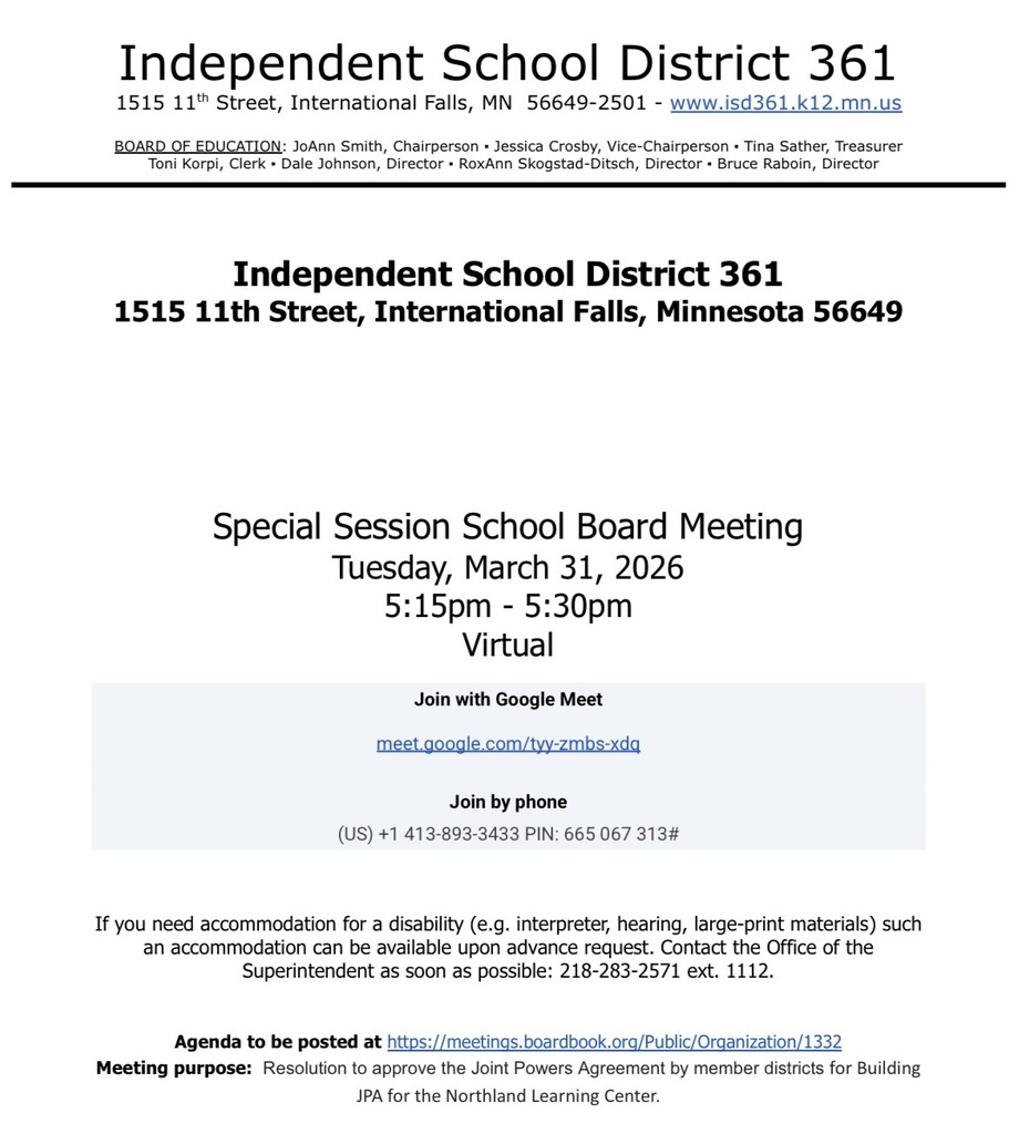 school board special session