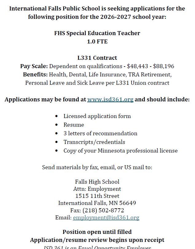 FHS SpEd 8.19.26