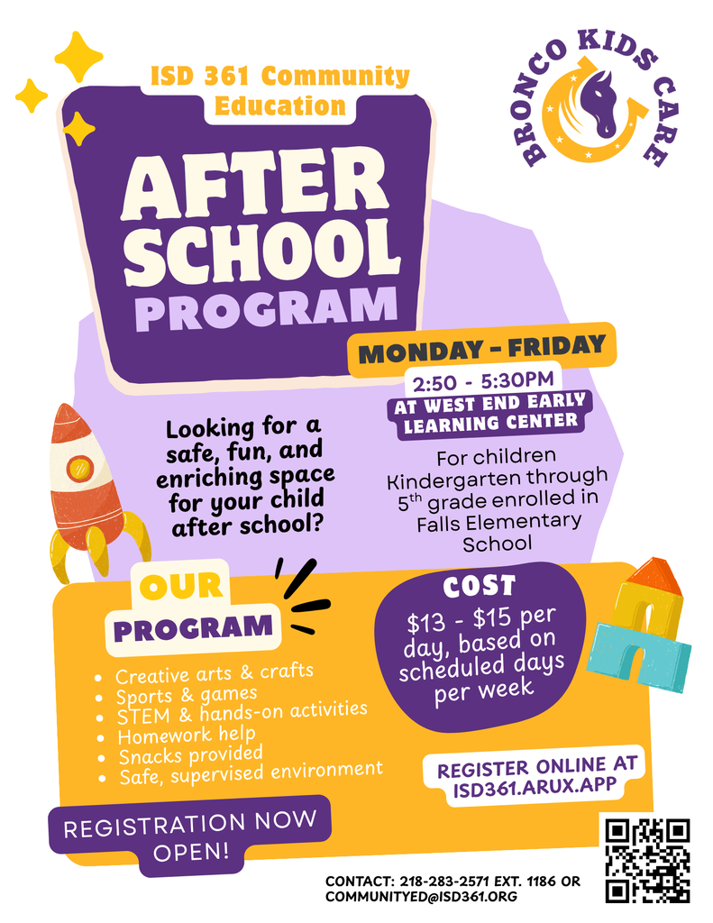 Bronco Kids Care - School Age Child Care Program