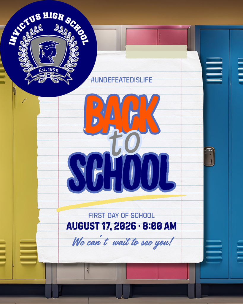 A row of lockers with a taped sign that says "Back to School, First day of school: August 17, 2026, 8:00 a.m.