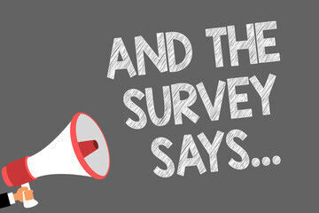 survey says..
