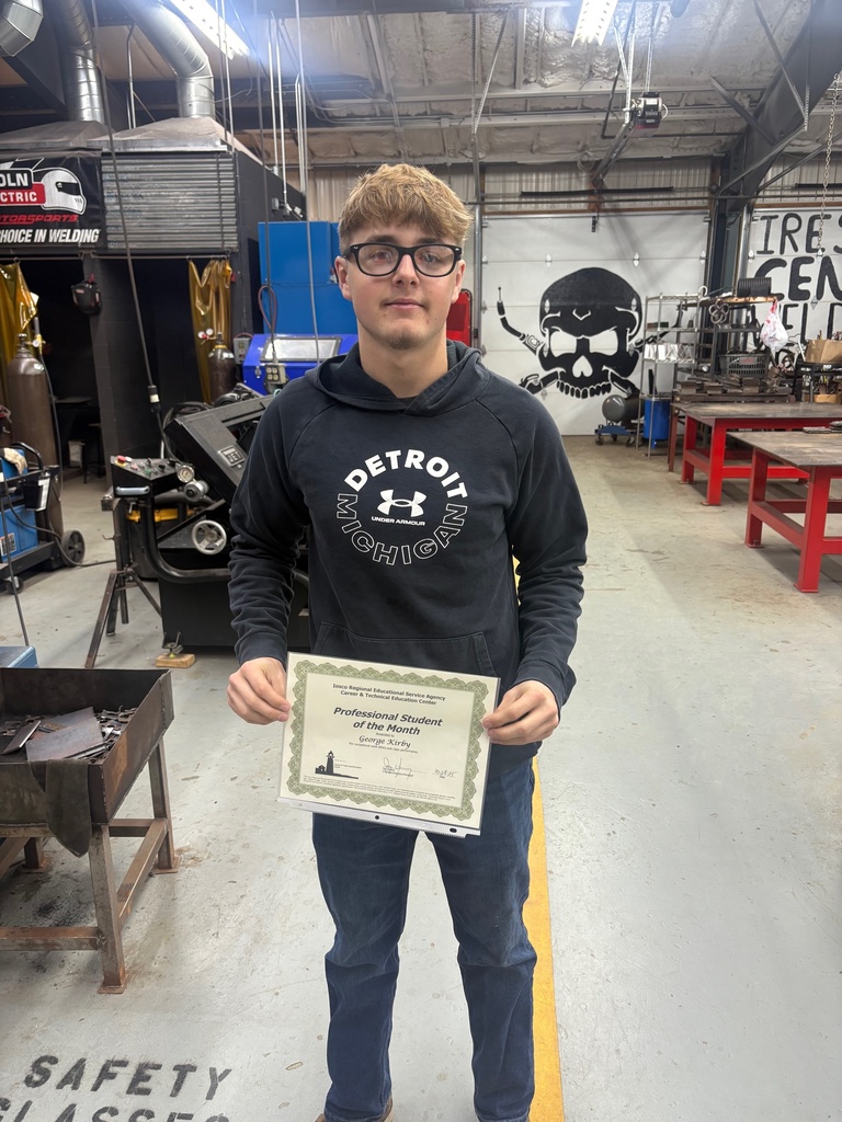 Student with certificate