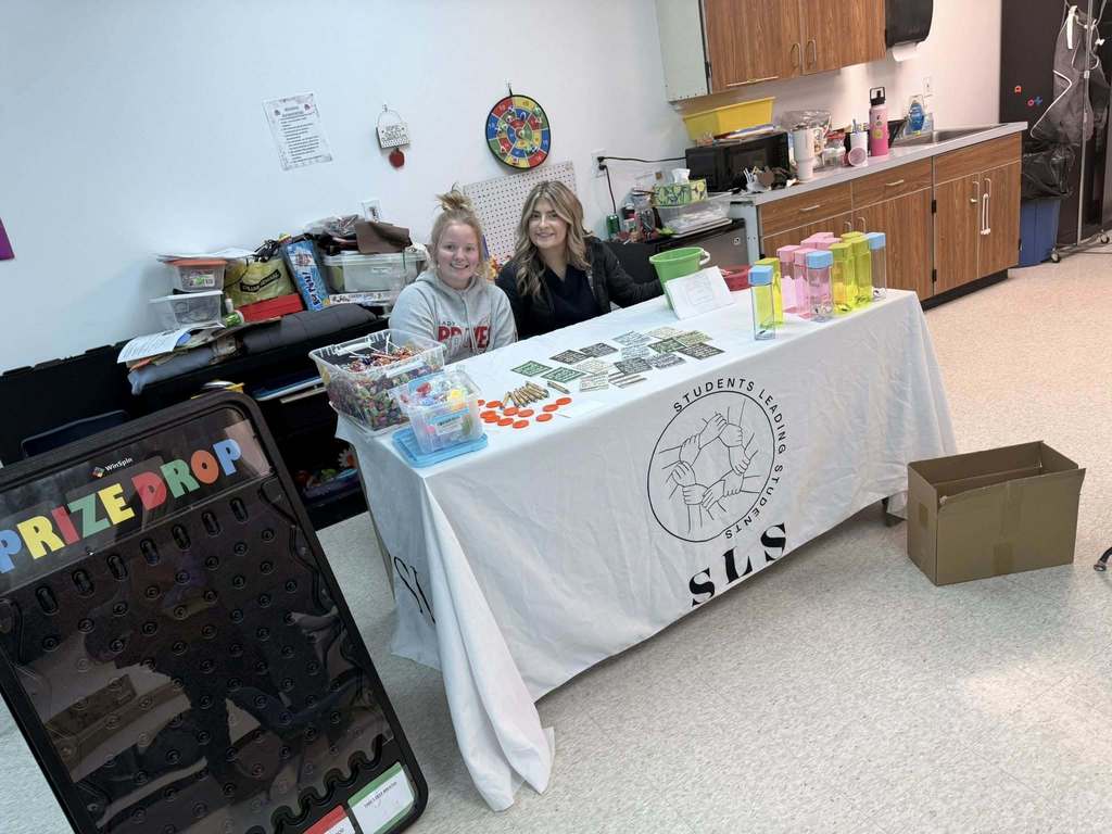 image from early on family night with Students Leading Students (SLS)