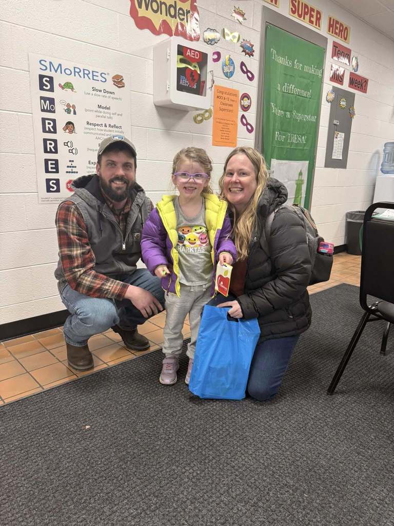 image from early on family night with Students Leading Students (SLS)