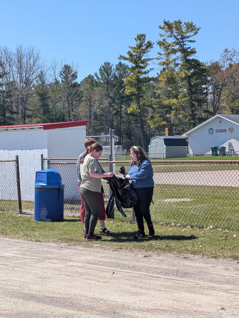 cleaning up the fields