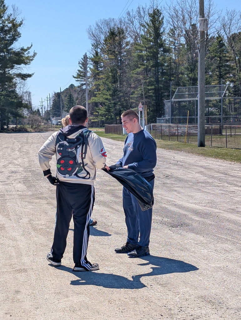 cleaning up the fields