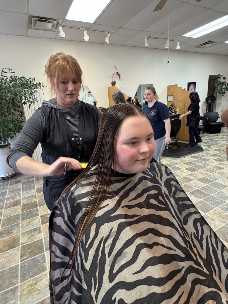 getting hair done