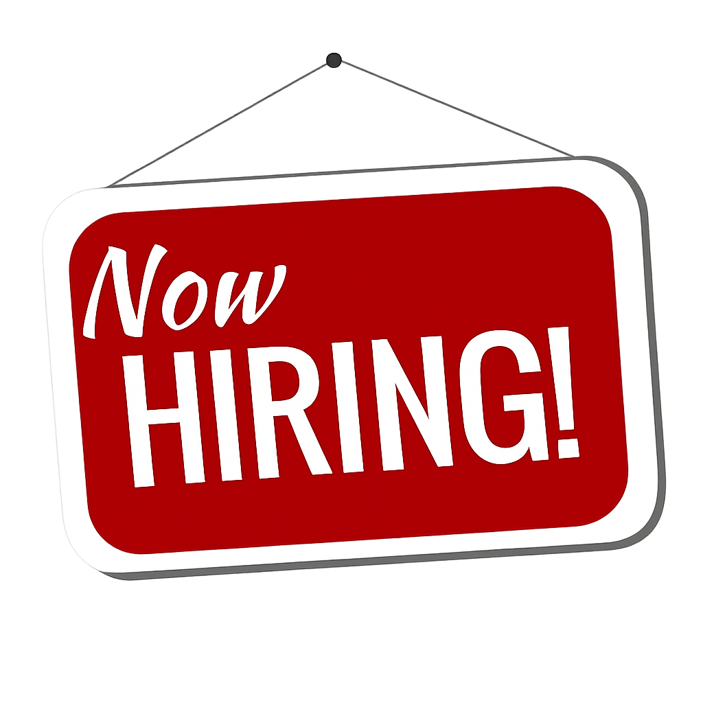 Now hiring