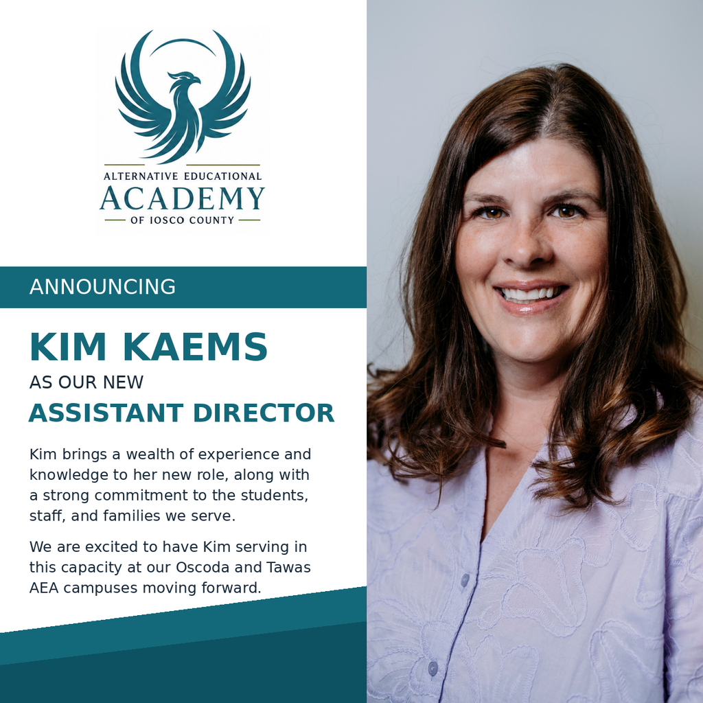 announcing Kim Kaems as our new assistant director of the AEA.