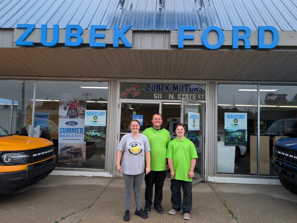 Students Outside Zubek Ford