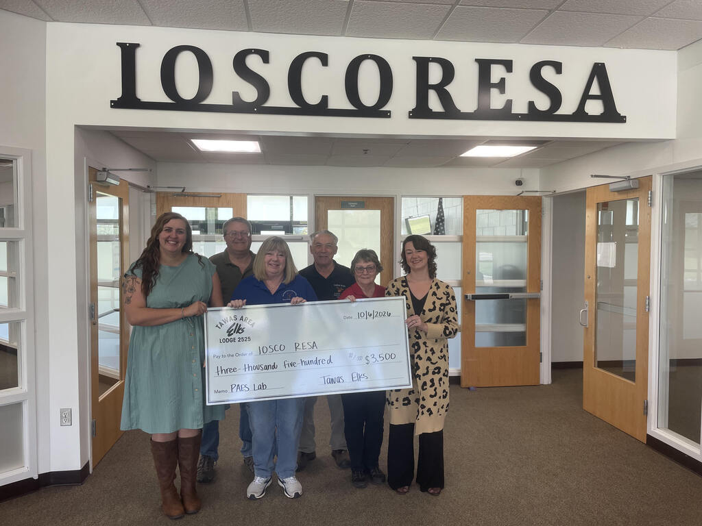Elks Lodge Check Presentation