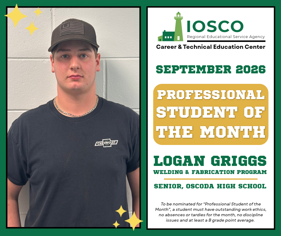 September Student of the Month