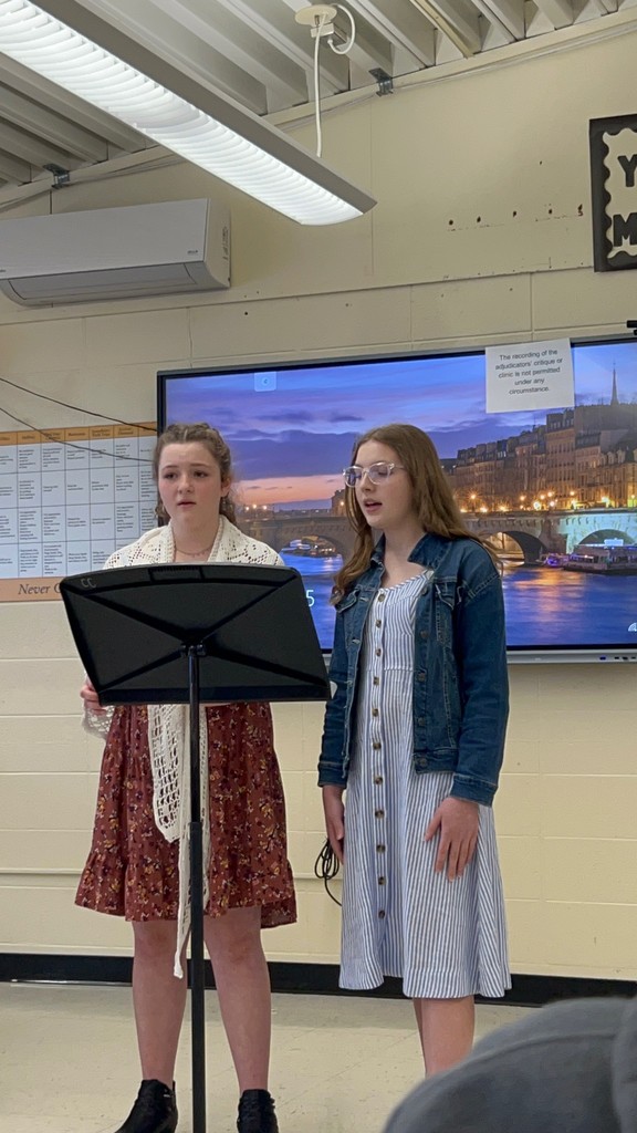 Natalie Mayne & Evie Koss - Vocal Duet