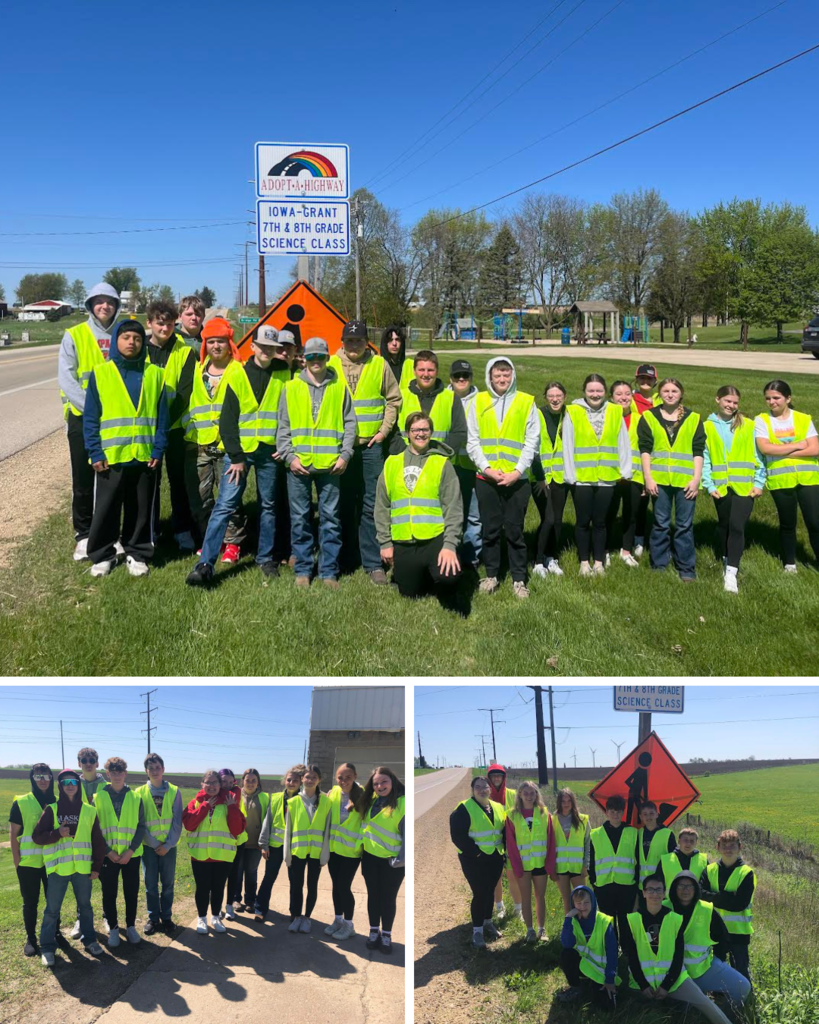 8th Grade Highway Clean-Up