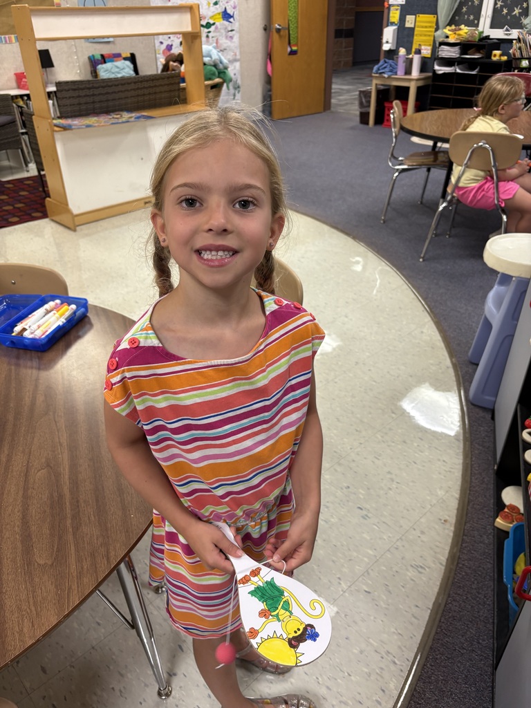 Girl with craft