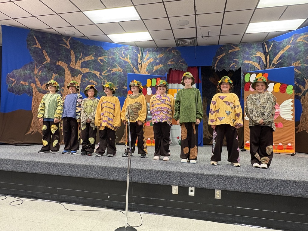 Students in costumes