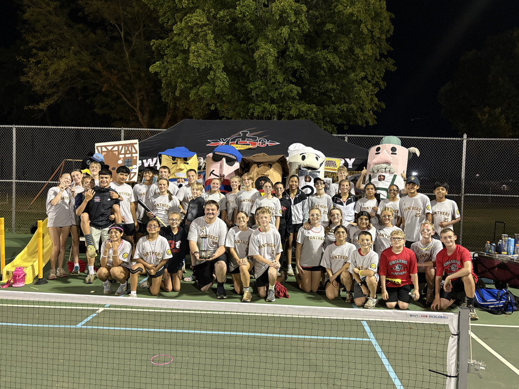 The team at our camp with the spirit trophy