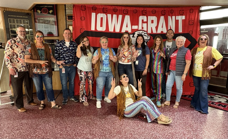 I-G high school staff in 70’s threads  