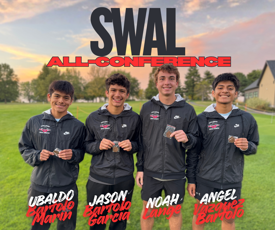 All Conference cross country runners