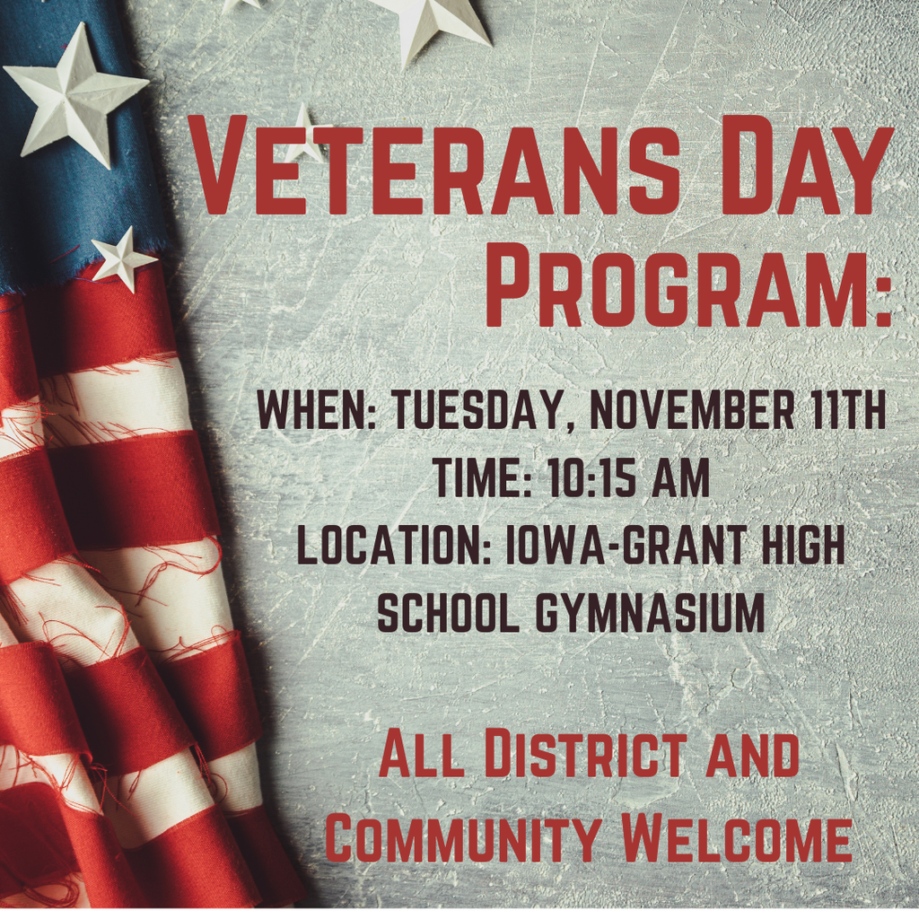 Veterans Day Program